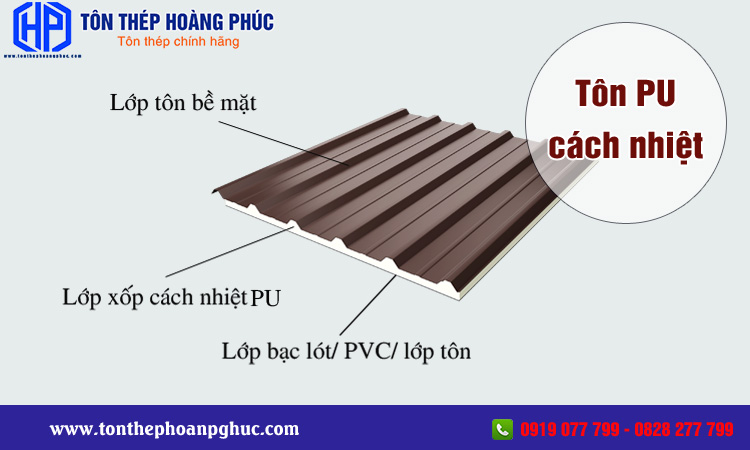 Tôn cách nhiệt PU