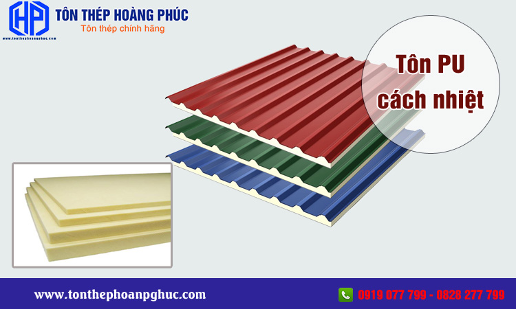 Tôn cách nhiệt PU