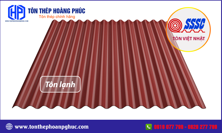 Tôn lạnh Việt Nhật