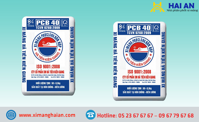 Xi măng Hà Tiên PCB40 hỗn hợp